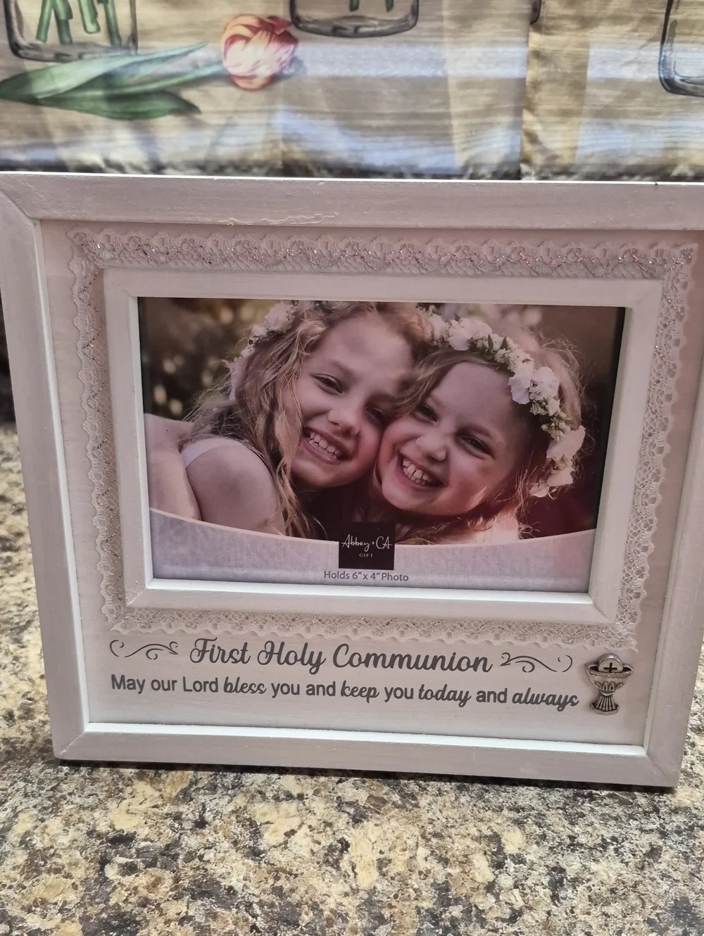 New. First Holy Communion  Decorative Photo Frame